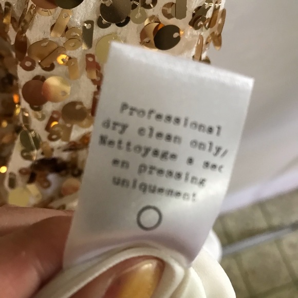 Gold sequins / Rag&Bone top - Picture 16 of 17